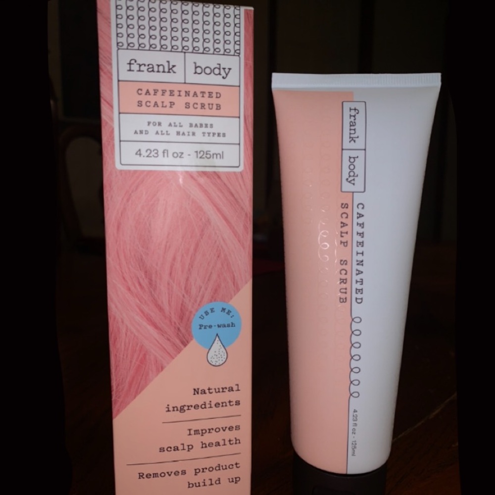 Frank body caffeinated scalp scrub
